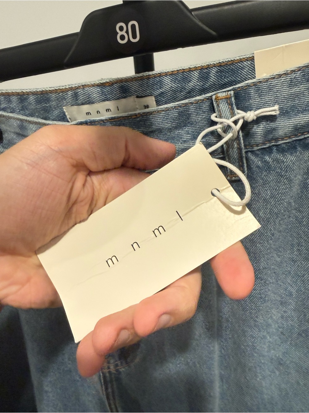 MNML Dual Gradient Washed Denim - Picture 5 of 6
